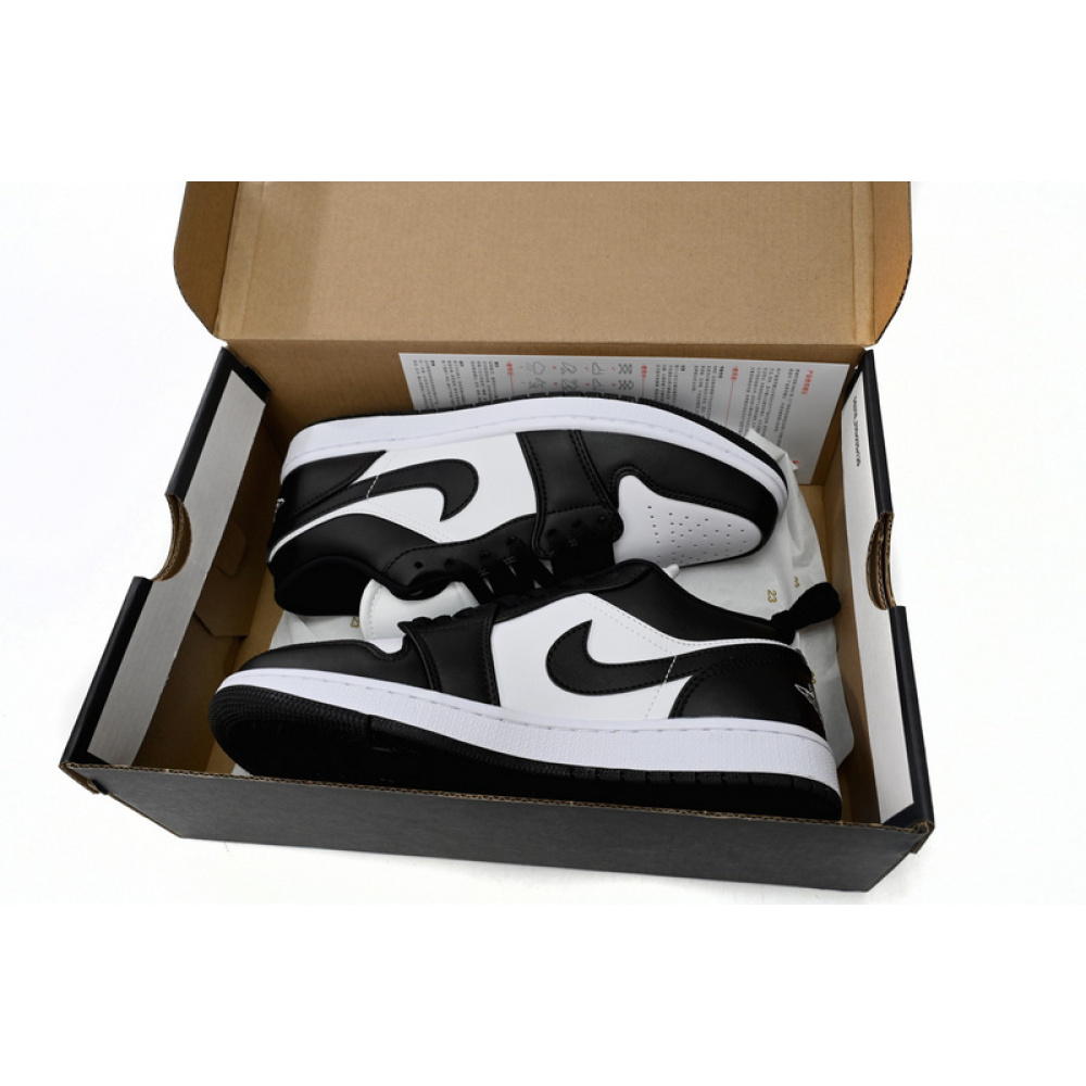 XH Air Jordan 1 Low Black And White