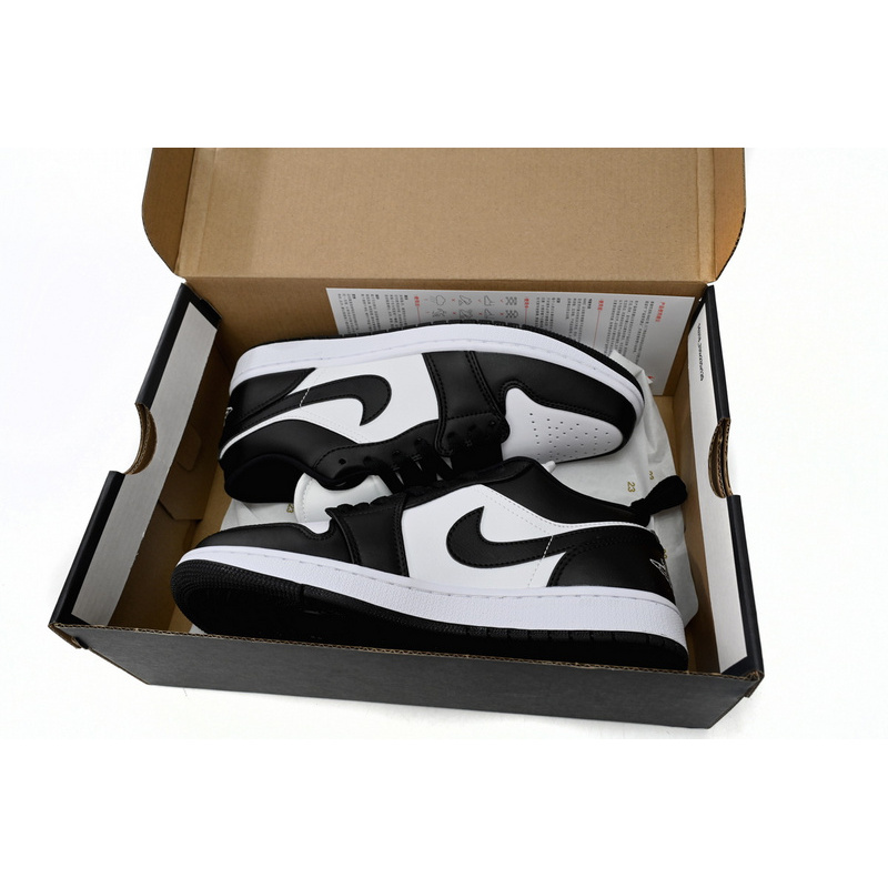 XH Air Jordan 1 Low Black And White