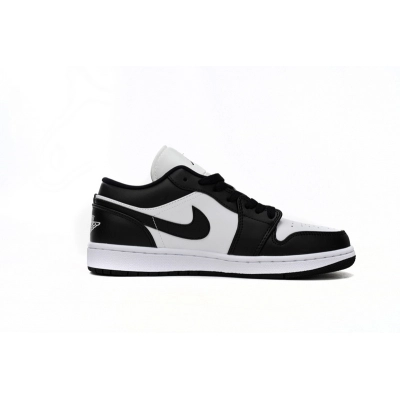 XH Air Jordan 1 Low Black And White 02