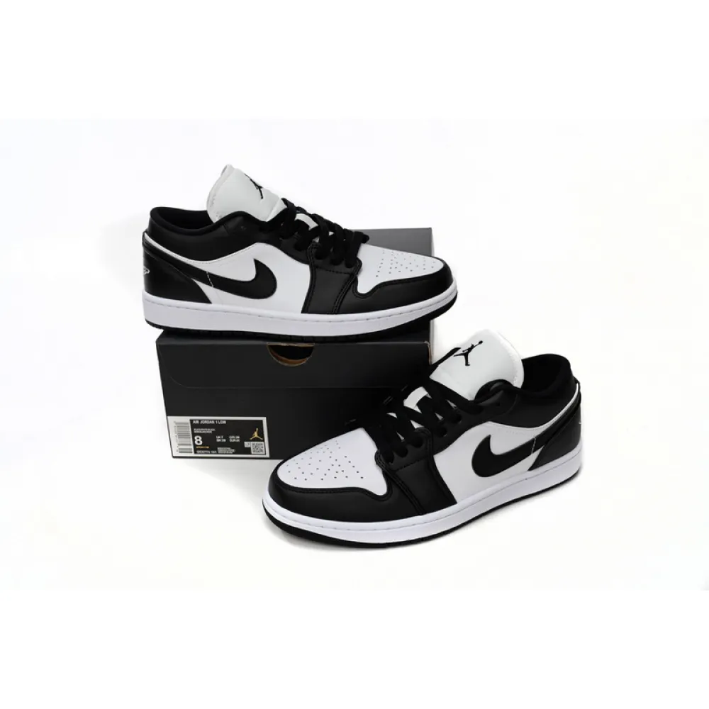 XH Air Jordan 1 Low Black And White