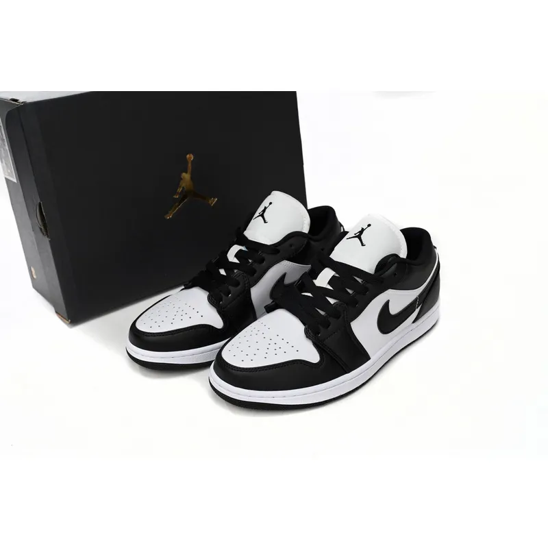 XH Air Jordan 1 Low Black And White