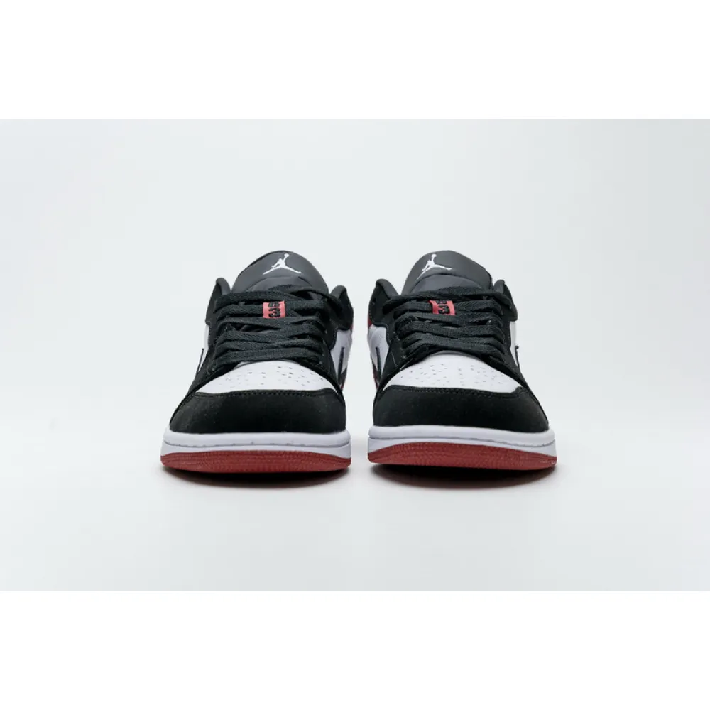 XH Air Jordan 1 Low Black Toe