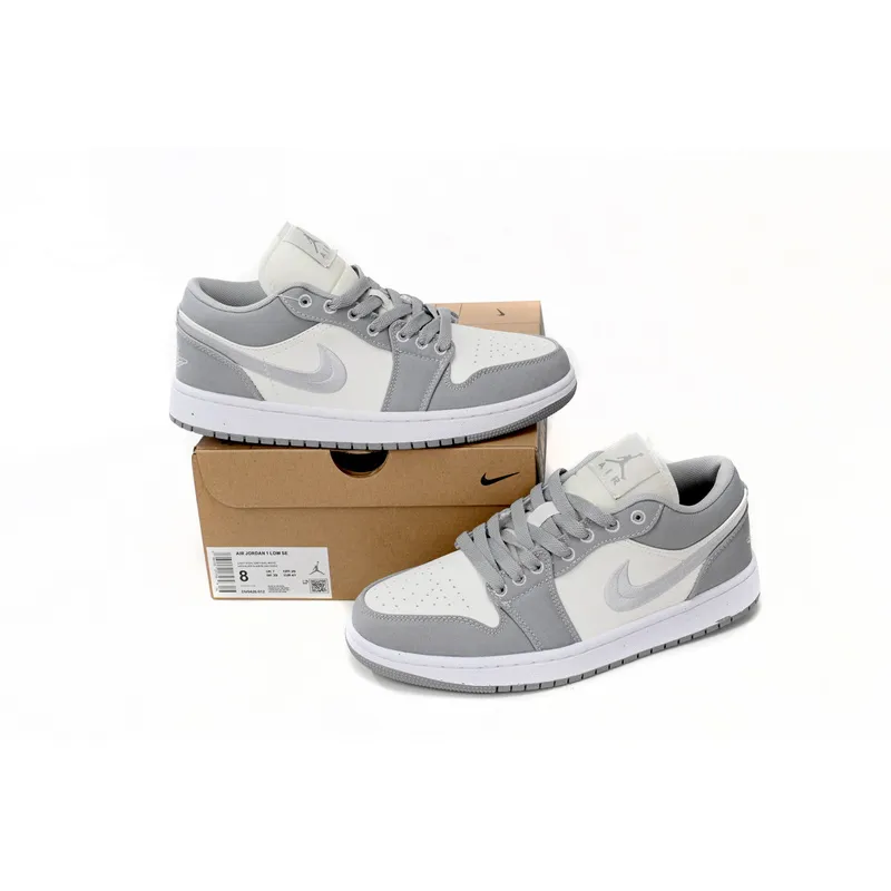 XH Travis Scott x Air Jordan 1 Low Retro Grey White