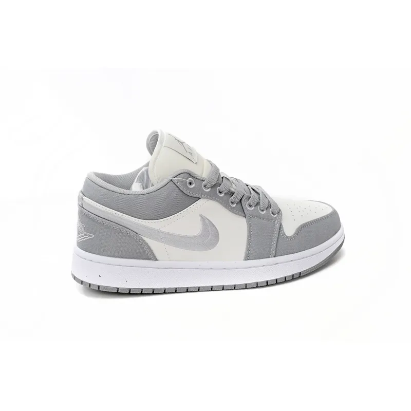 XH Travis Scott x Air Jordan 1 Low Retro Grey White