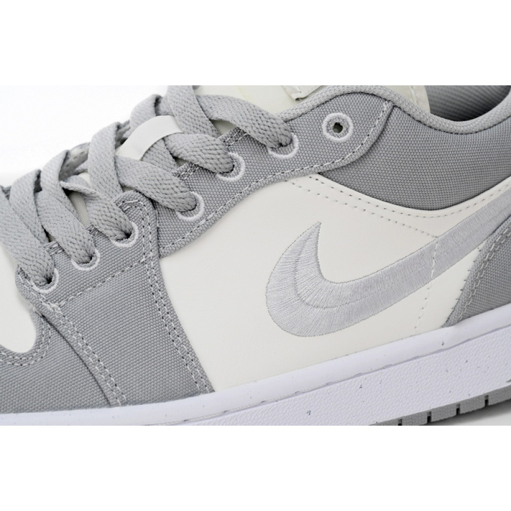 XH Travis Scott x Air Jordan 1 Low Retro Grey White