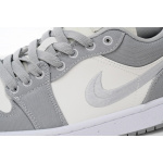 XH Travis Scott x Air Jordan 1 Low Retro Grey White