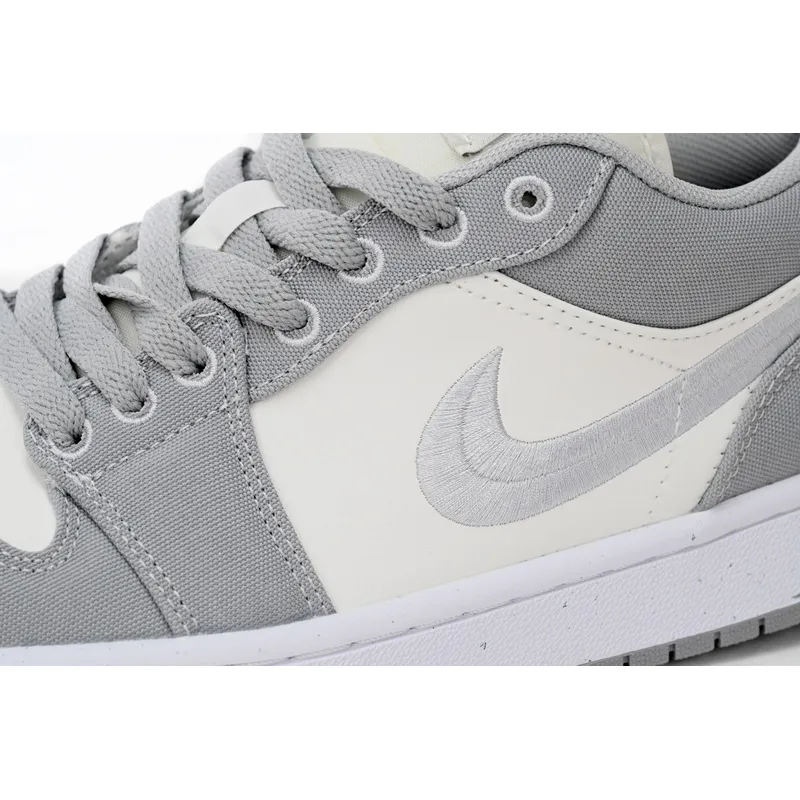 XH Travis Scott x Air Jordan 1 Low Retro Grey White