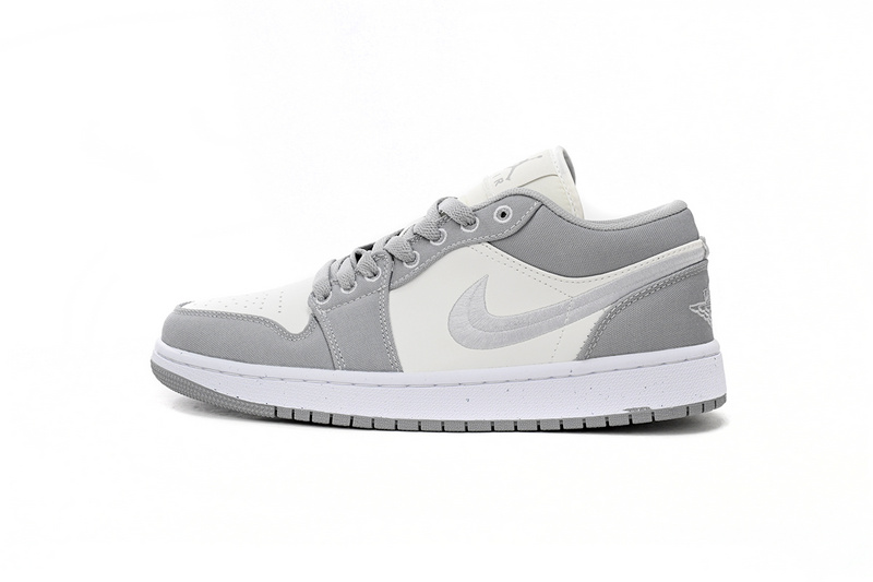 XH Travis Scott x Air Jordan 1 Low Retro Grey White