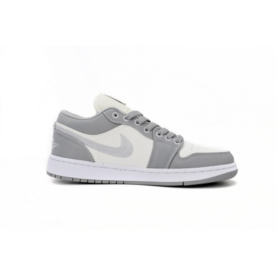 XH Travis Scott x Air Jordan 1 Low Retro Grey White 02