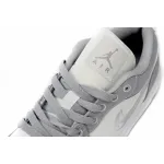 XH Travis Scott x Air Jordan 1 Low Retro Grey White