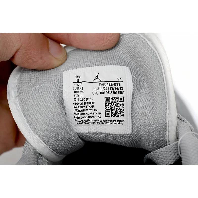 XH Travis Scott x Air Jordan 1 Low Retro Grey White