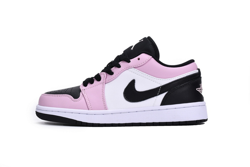 XH Air Jordan 1 Retro Low（GS）White Pink