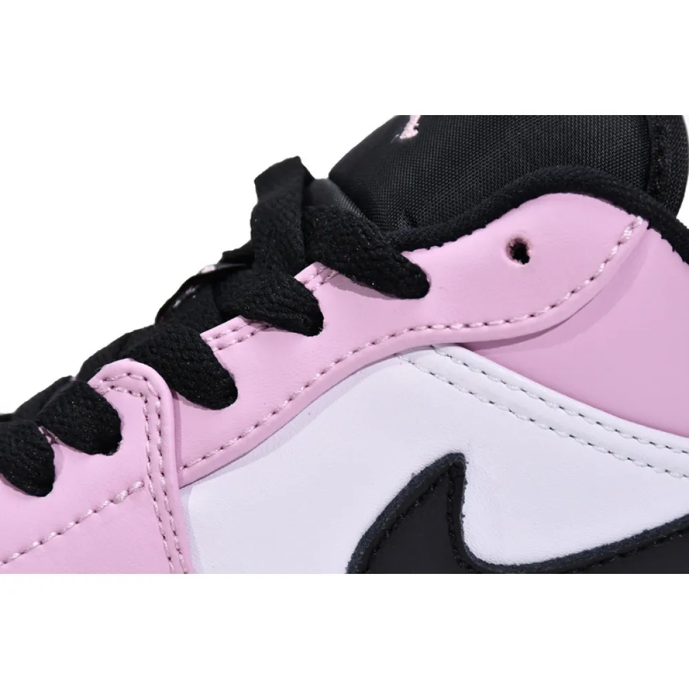 XH Air Jordan 1 Retro Low（GS）White Pink
