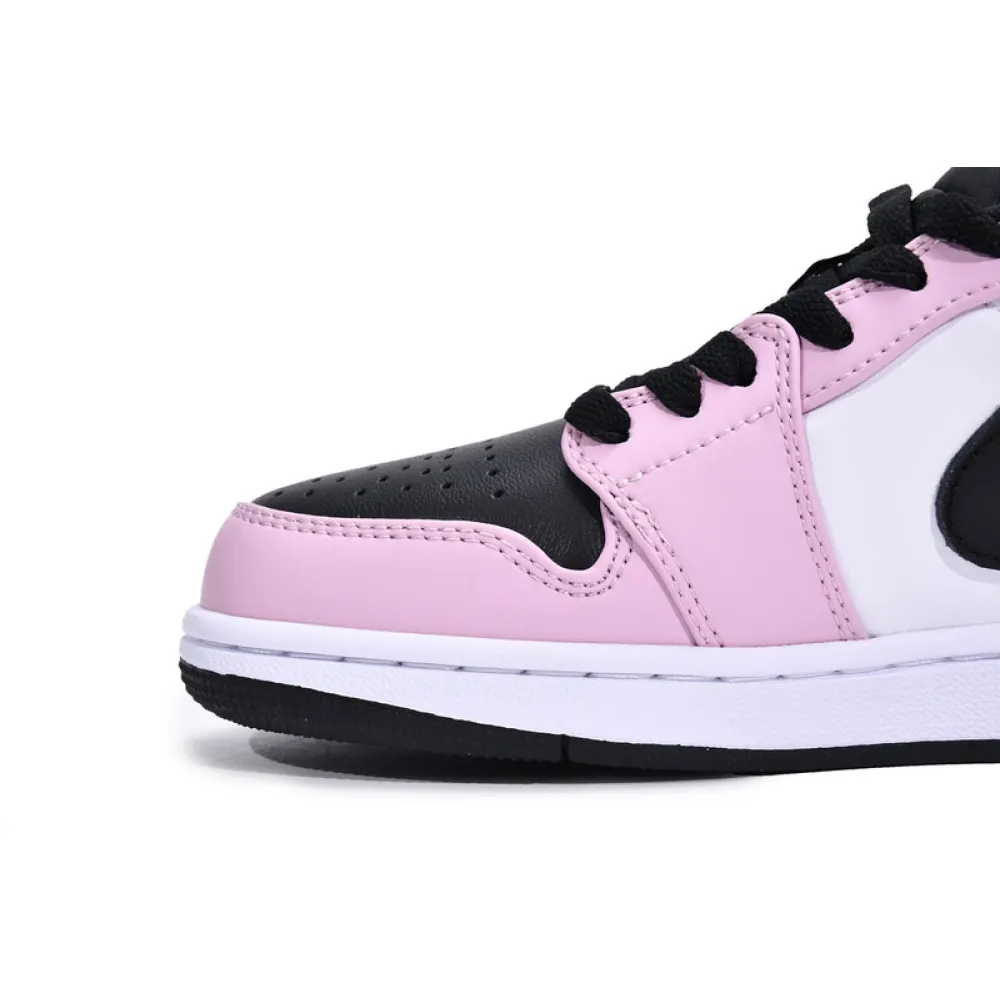 XH Air Jordan 1 Retro Low（GS）White Pink