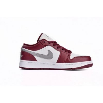 XH Air Jordan 1 Low “Bordeaux” 02