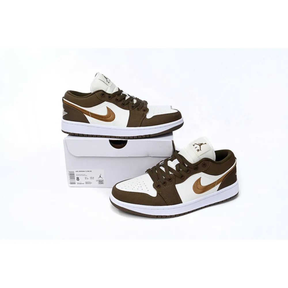 XH Air Jordan 1 Low “Mocha Toe”