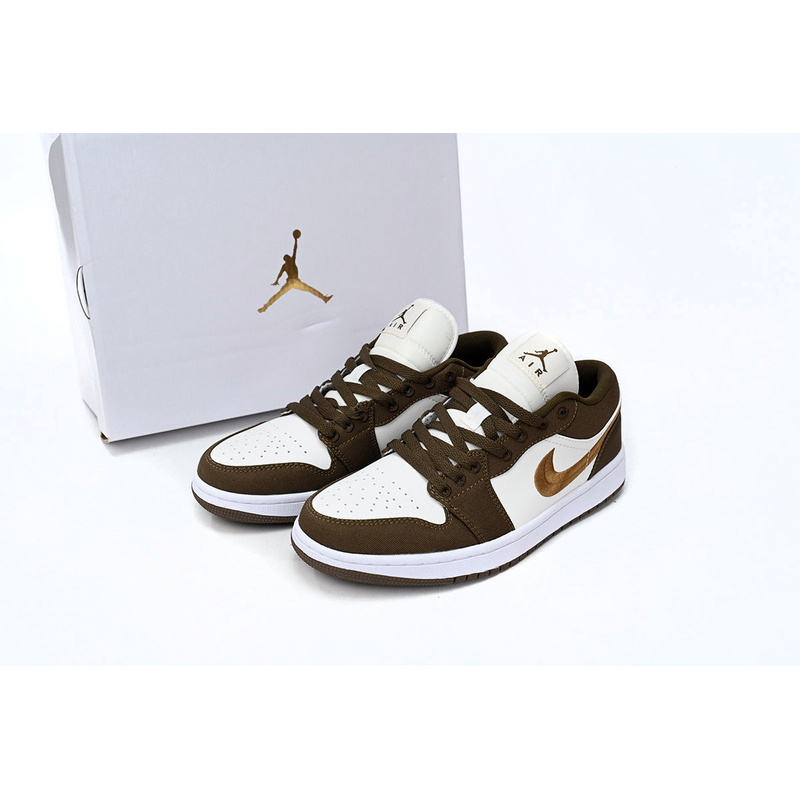 XH Air Jordan 1 Low “Mocha Toe”