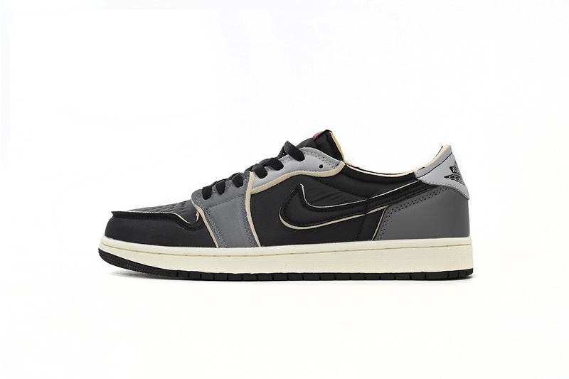 XH Air Jordan 1 Low Black Grey