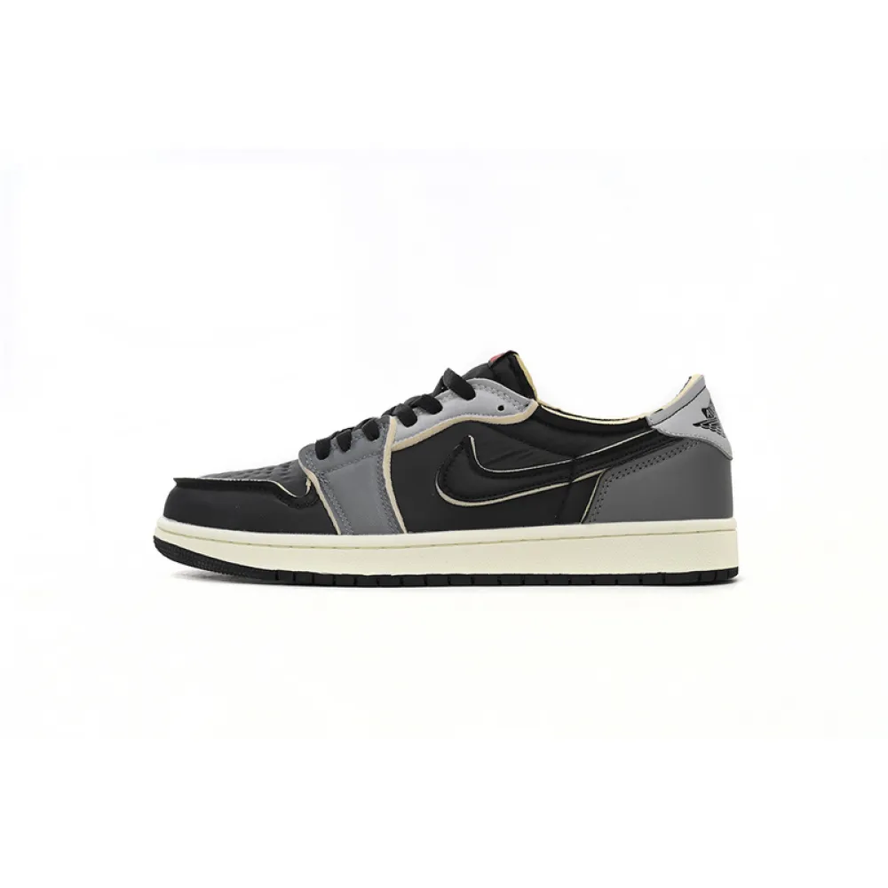 XH Air Jordan 1 Low Black Grey