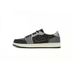 XH Air Jordan 1 Low Black Grey