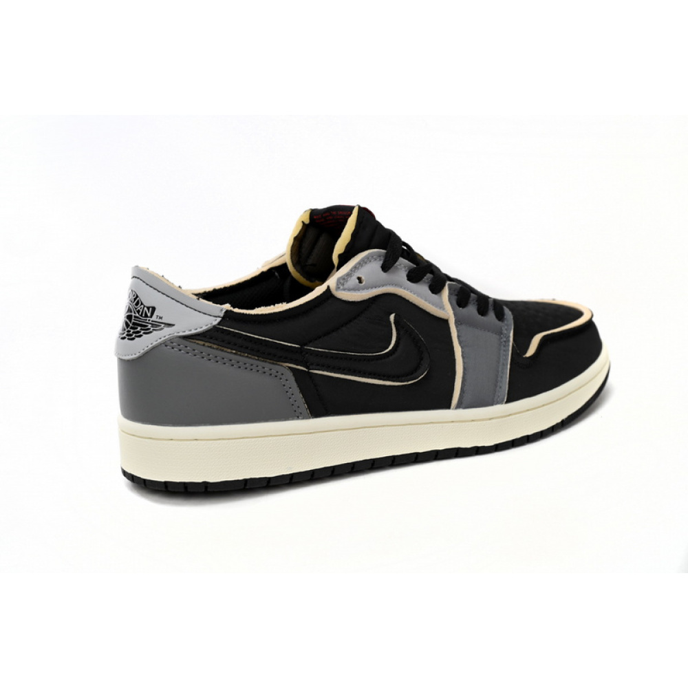 XH Air Jordan 1 Low Black Grey