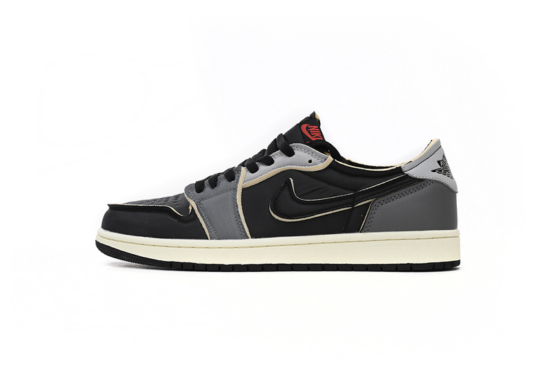 XH Air Jordan 1 Low Black Grey