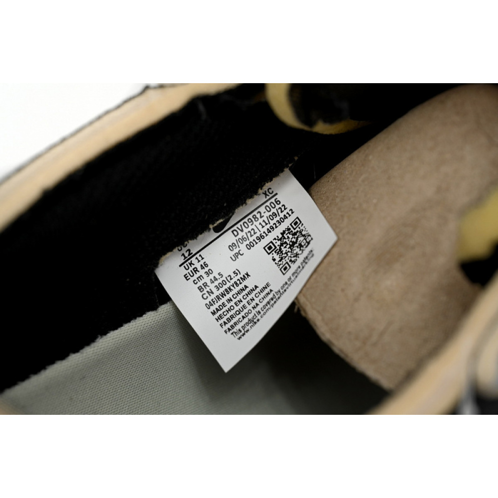 XH Air Jordan 1 Low Black Grey