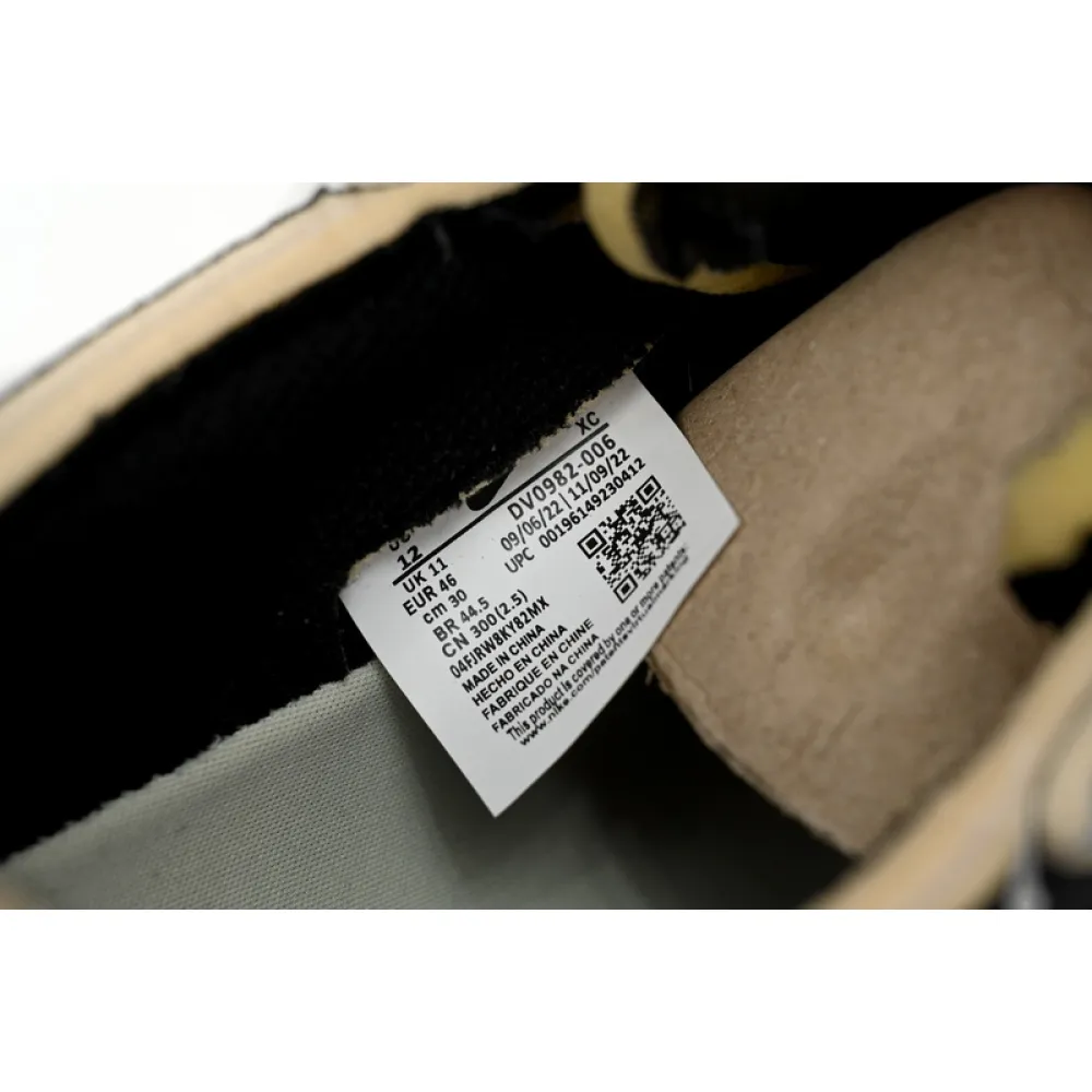 XH Air Jordan 1 Low Black Grey