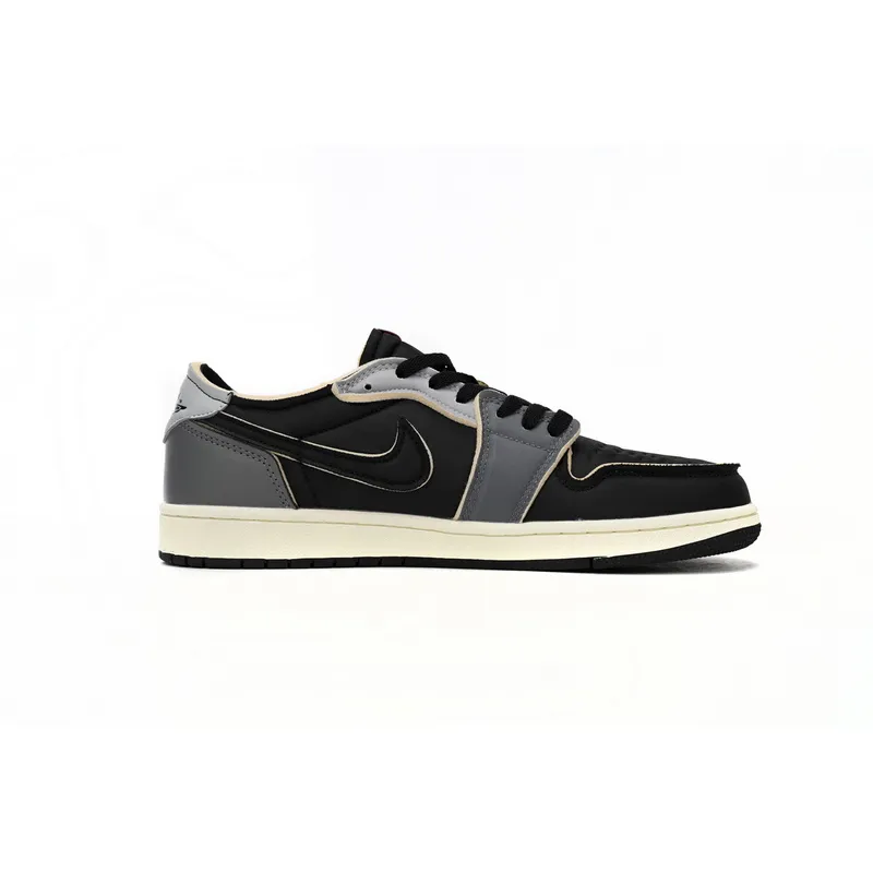 XH Air Jordan 1 Low Black Grey