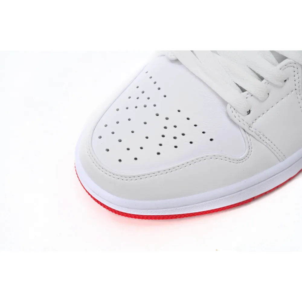 XH Air Jordan aj1 Low White Red Chicago