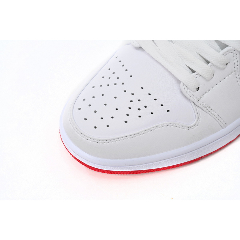 XH Air Jordan aj1 Low White Red Chicago