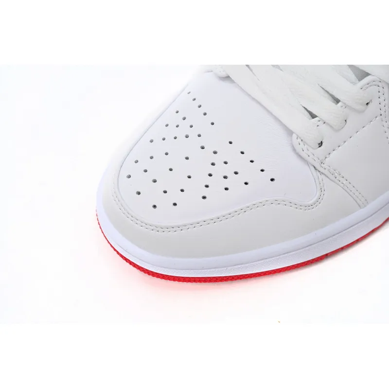 XH Air Jordan aj1 Low White Red Chicago