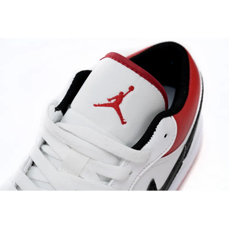 XH Air Jordan aj1 Low White Red Chicago