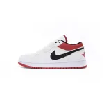 XH Air Jordan aj1 Low White Red Chicago