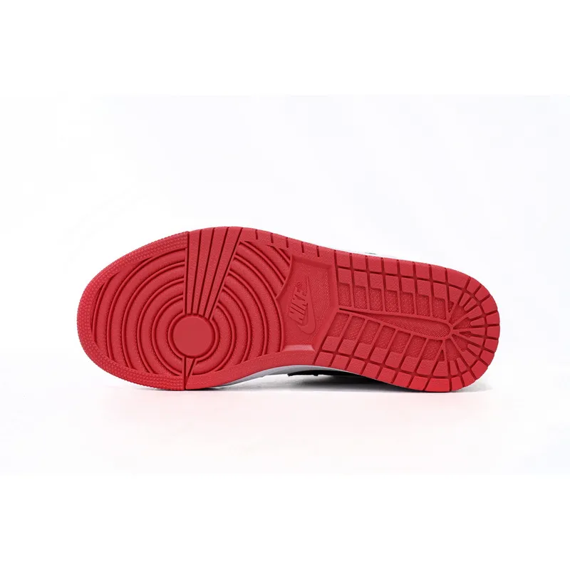 XH Air Jordan aj1 Low White Red Chicago