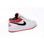 XH Air Jordan aj1 Low White Red Chicago