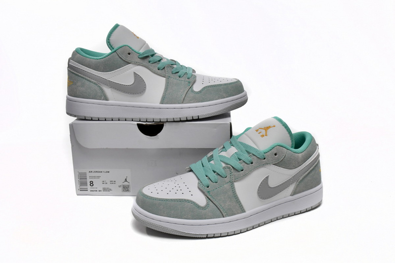 XH Air Jordan 1 Low New Emerald