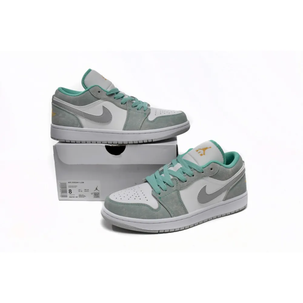 XH Air Jordan 1 Low New Emerald