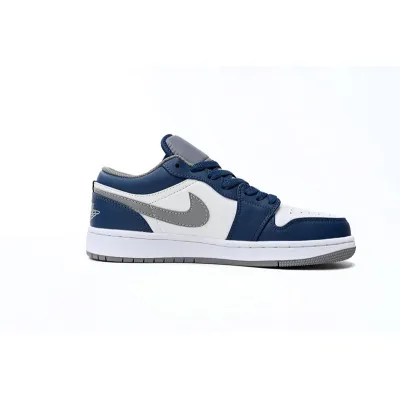 XH Air Jordan 1 Low White Blue 02