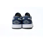 XH Air Jordan 1 Low White Blue