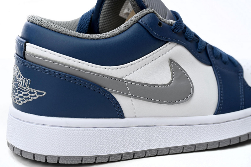 XH Air Jordan 1 Low White Blue