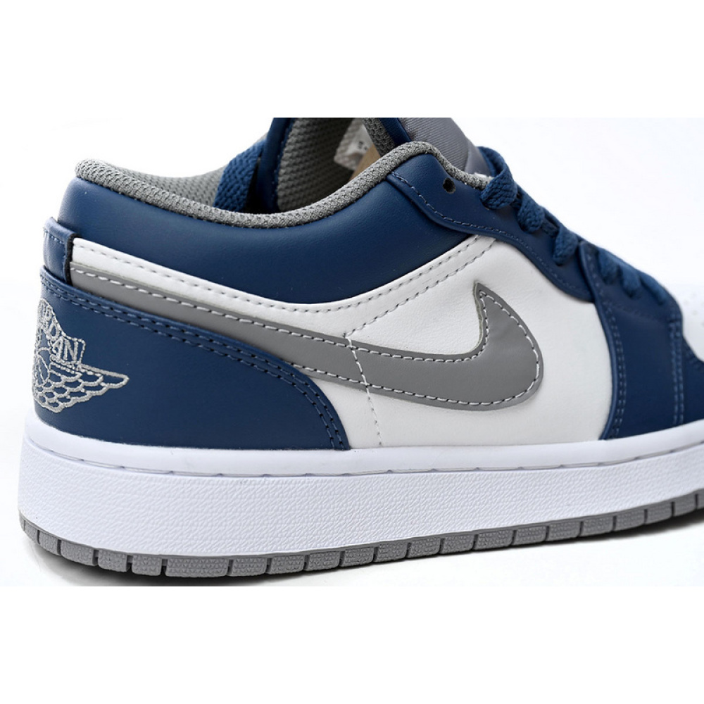 XH Air Jordan 1 Low White Blue