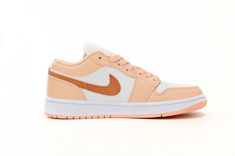 XH Travis Scott x Air Jordan 1 Low Pink Orange