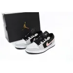 XH Air Jordan 1 Low White And Black Powder