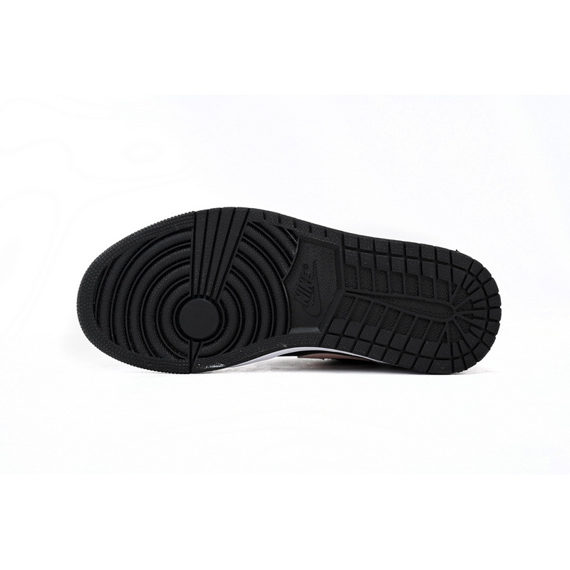XH Air Jordan 1 Low White And Black Powder