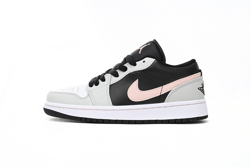 XH Air Jordan 1 Low White And Black Powder
