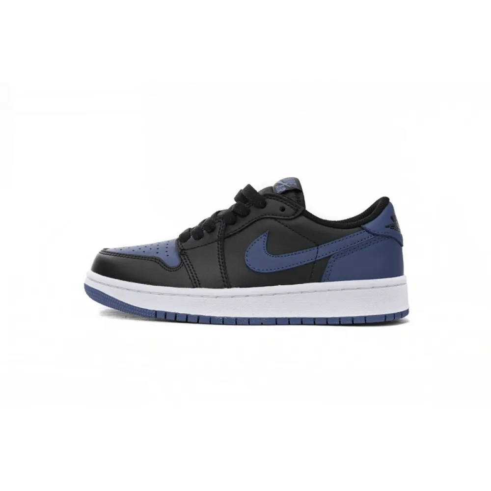 XH Air Jordan 1 Low Black Blue