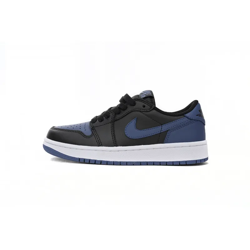 XH Air Jordan 1 Low Black Blue