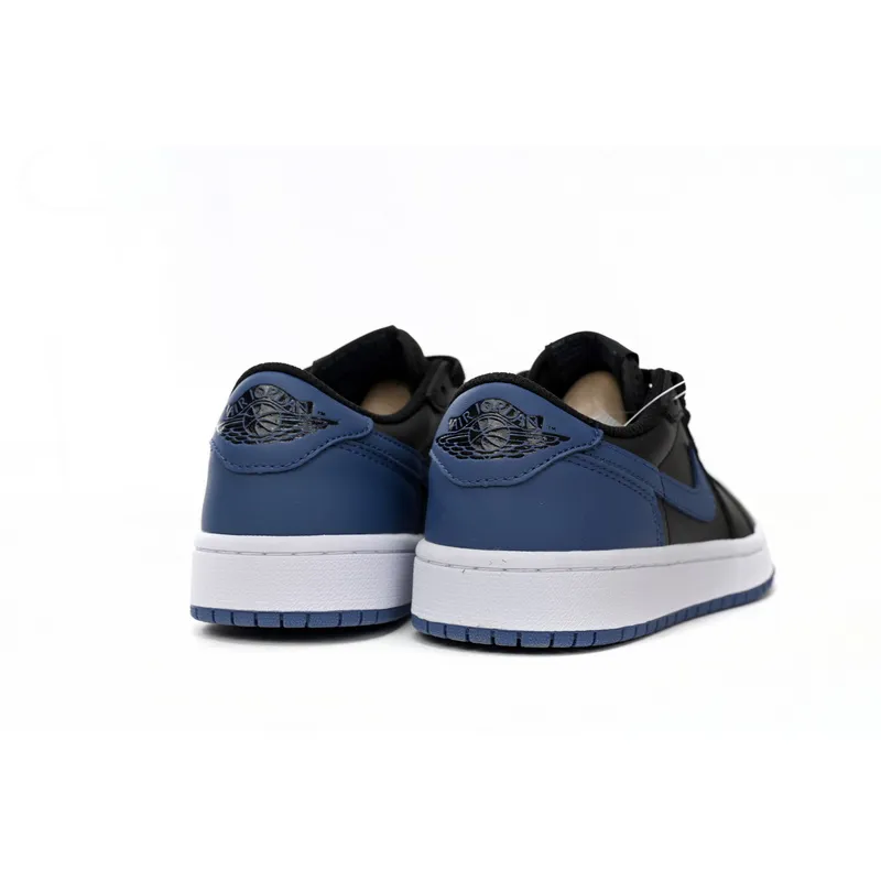 XH Air Jordan 1 Low Black Blue