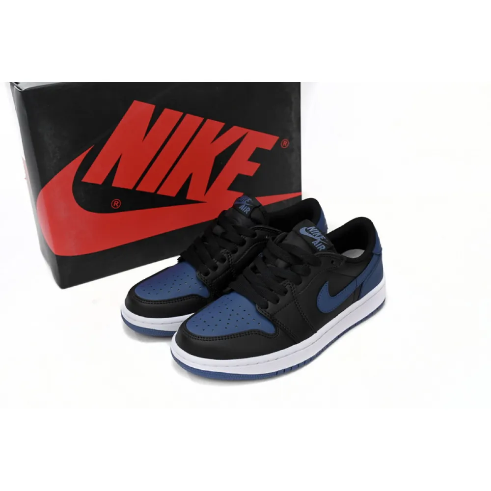 XH Air Jordan 1 Low Black Blue